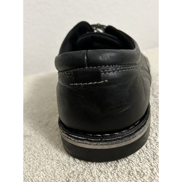 Steve Madden Men's Size 11 Harpoon Derby Oxford Black Shoes Lace-up - Picture 12 of 16